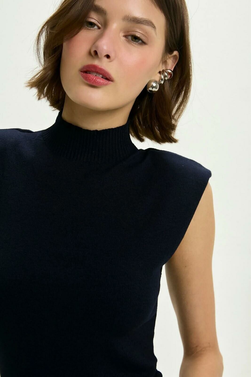 Imagem de Blusa Vera Azul Navy Le Blog